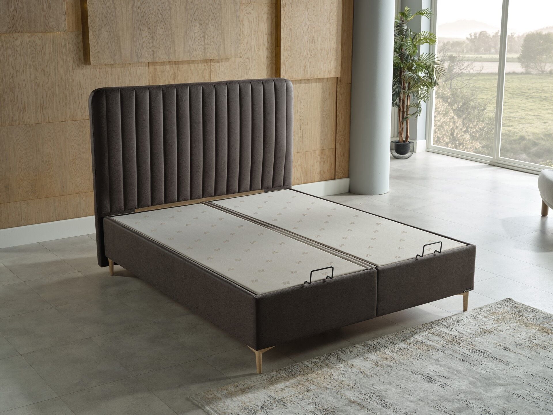 alfa-l-baza-sleepwell-baslik-160x200-divin-antrasit-duz005